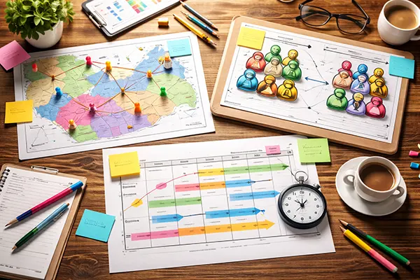 Marketing lift chart